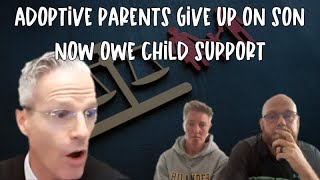 Adoptive Parents Freakout when they go from Receiving Support to Paying it!