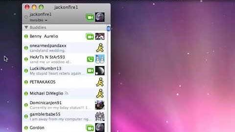 How to get an iChat Account
