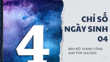 Chỉ Số Ngày Sinh 4 Bản Đồ Thành Công Map For Success | Kaizen Bản thân