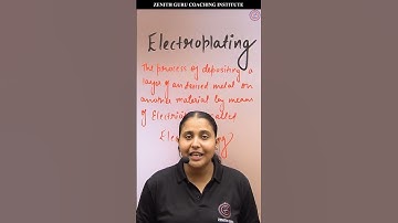 1 min Science 021 | class 8 | Electroplating made with Clip champ | By Nikki Ma