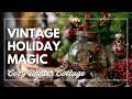 Refined Holiday Cottage ✨ Vintage Christmas Styling Ideas for a Charming Winter Home