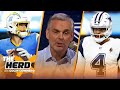 Cowboys win was more on Chargers giving game away, Justin Herbert still a Top 5 QB | NFL | THE HERD