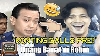 Unang Banat ni Robin Padilla vs Antonio Trillianes - September 4, 2018