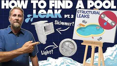 How to Find a Pool Leak Like a PRO! (pt. 2) | Structural Leaks