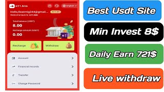 n11 kim  | usdt earning site | trx usdt mining app | Cloud Mining | usdt investment site 2024 screenshot 5