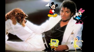 Michael Jackson - Wanna Be Startin Somethin - Cartoon Version