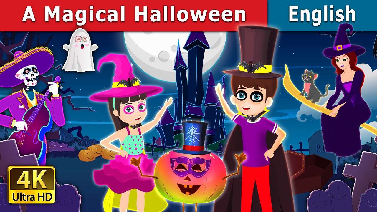 A Magical Halloween Story in English | Stories for Teenagers‬
