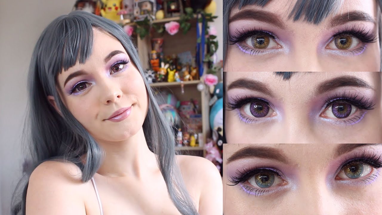 ⭐️ Cosplay Contact Lenses Try On | Uniqso ⭐️