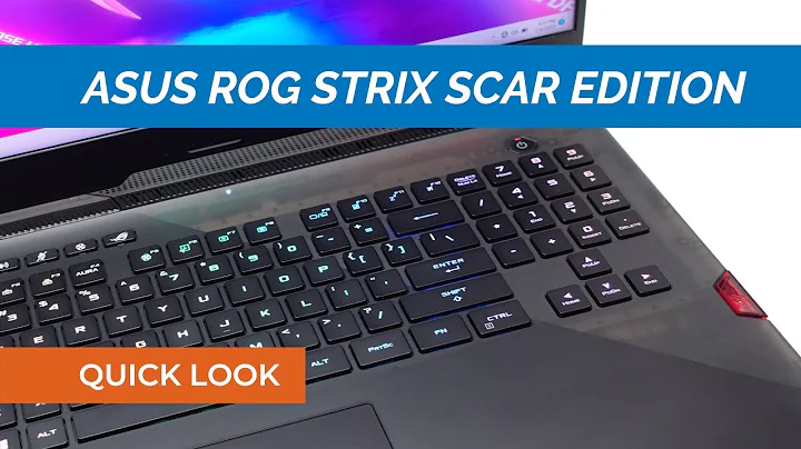Unleash Power and Style: ASUS ROG Strix Scar Edition G733Q