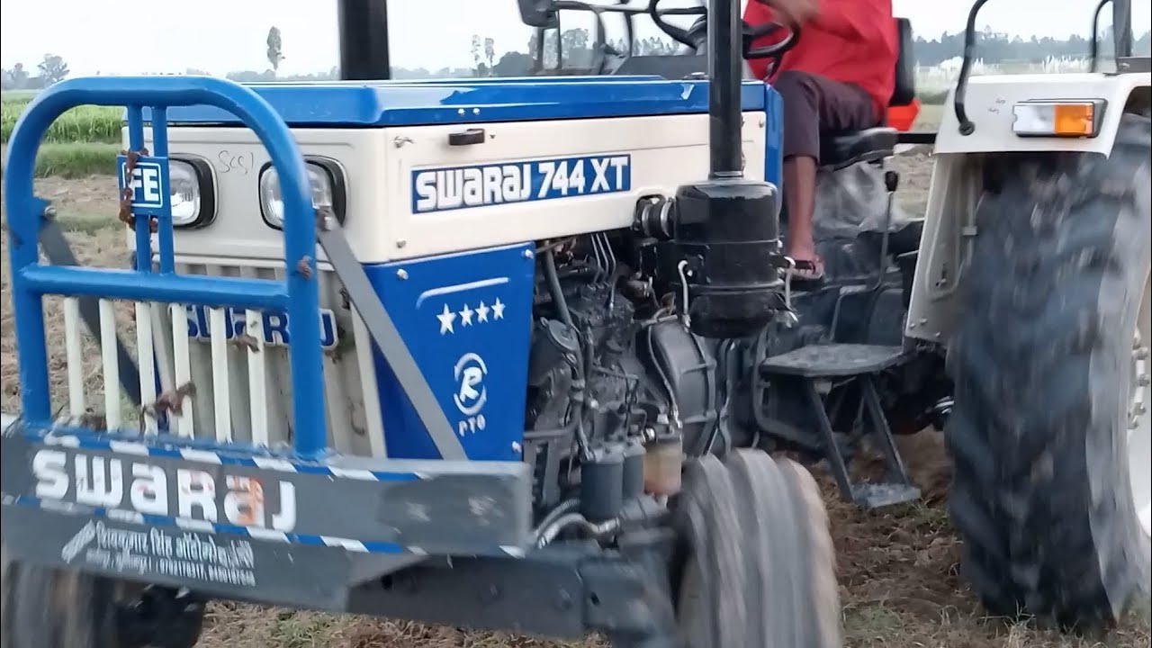 Swaraj tractor 🚜 11 ke Cultivator ke Sath Bina Dabe Kya juttai 💪
