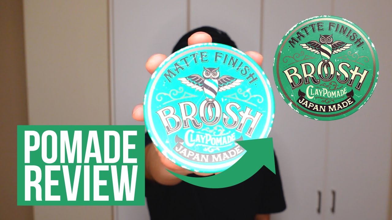 ブロッシュクレイポマードのレビュー | BROSH CLAY POMADE REVIEW