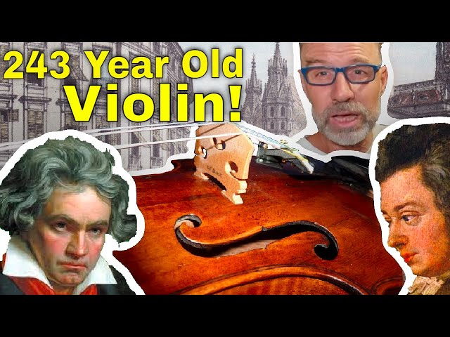【オールド】 Sebastian Dallinger ca.1800 バイオリン 243 Year Old Violin and it's amazing story - YouTube