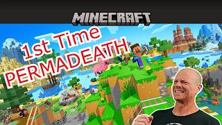 🔴 Live - 🚨1st time Minecraft as a Roguelike? Gotta kill the dragon! Hardcore!🚨 Day 5