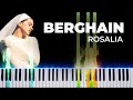 Rosalia - Berghain | Piano Tutorial
