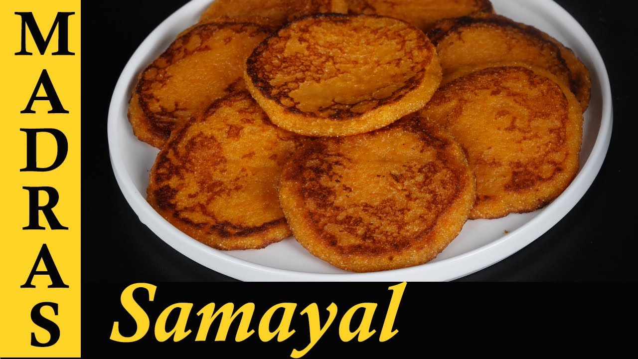 Sweet Potato Pancake Recipe in Tamil | Seeni kilangu Pancake Recipe | Chakkaravalli Kilangu Recipe