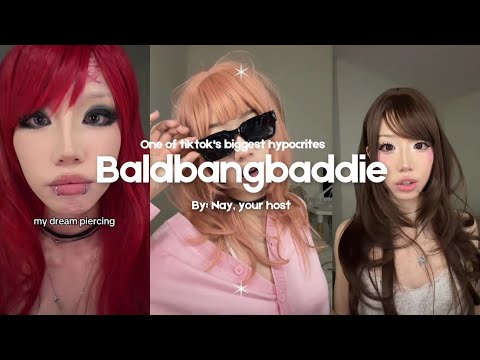 Baldbangbaddie: one of tiktok's biggest hypocrites
