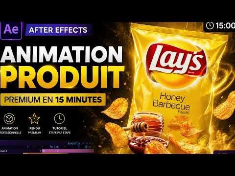 Transforme un simple produit en une pub premium avec After Effects | New 2026
