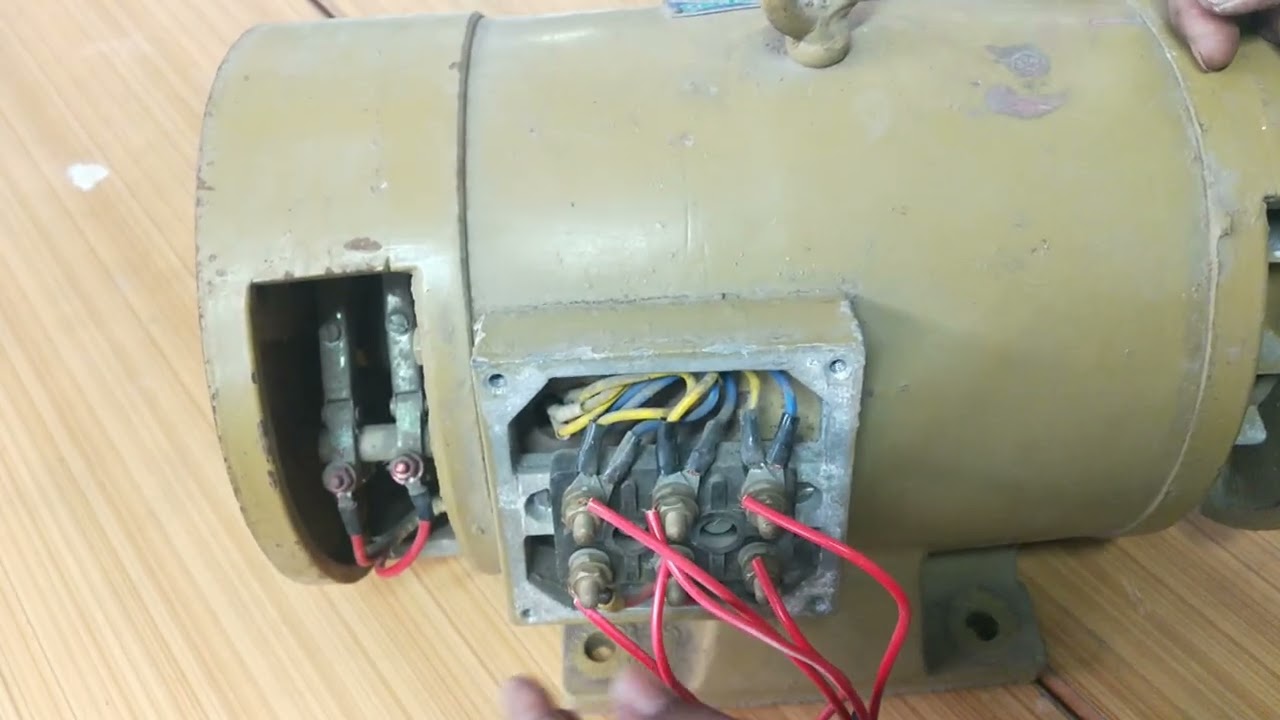 To know Construction of Three Phase Slip-Ring Induction Motor(Part-1)