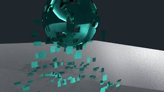 Blender Explosion | Blender Cell Fracture