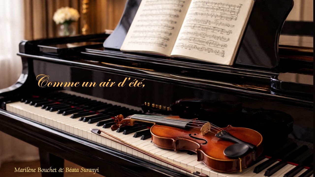 Comme un air d'été - Marilène Bouchet au violon et Béata Suranyi au piano