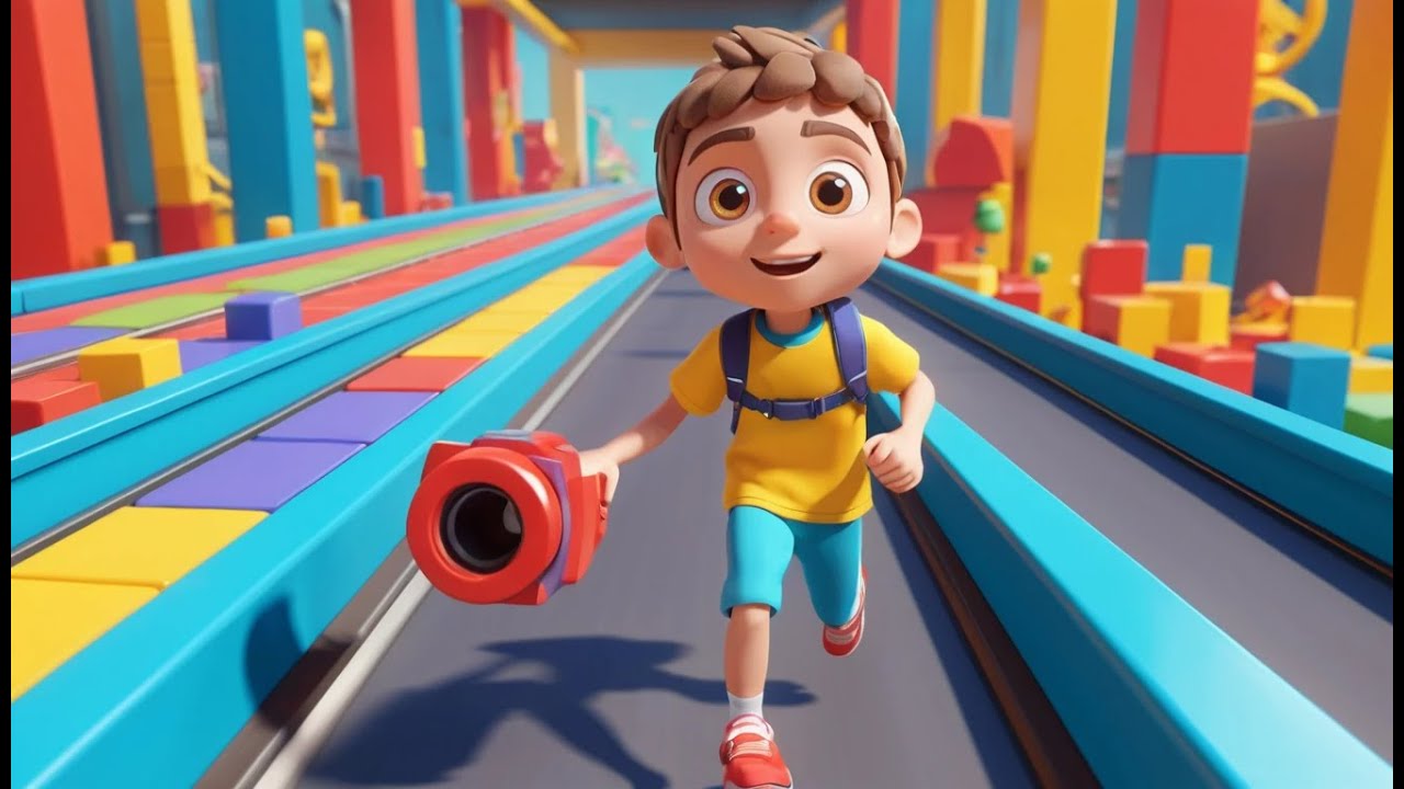 Jogador de Speed Runner do Roblox Tropeçou e Caiu | Rimas e Canções para Crianças