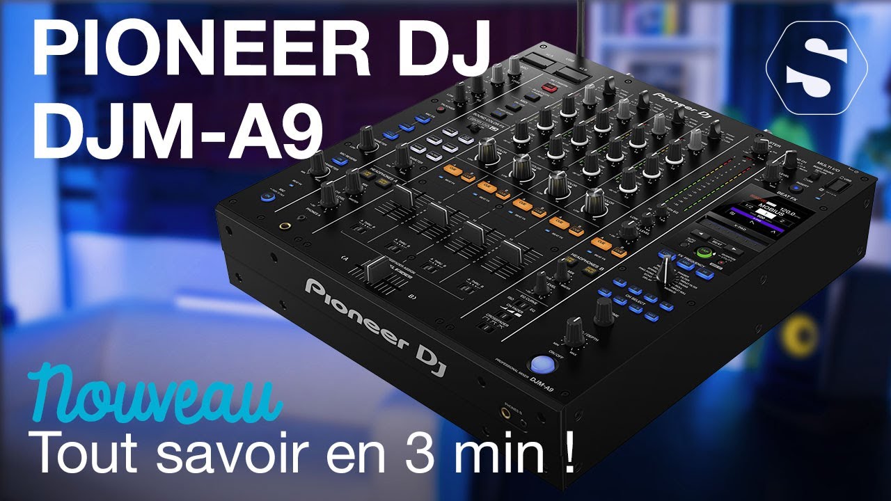 musicasablog de instrumentos musicalesPresentamos la mesa de mezclas DJ,  profesional de próxima generación, PIONEER DJ DJM-A9