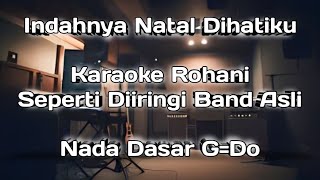 Indahnya Natal Di Hatiku  Karaoke Rohani  Band