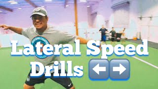 Real Speed Lateral Shuffle Drill ??? Coach Cam Carmona