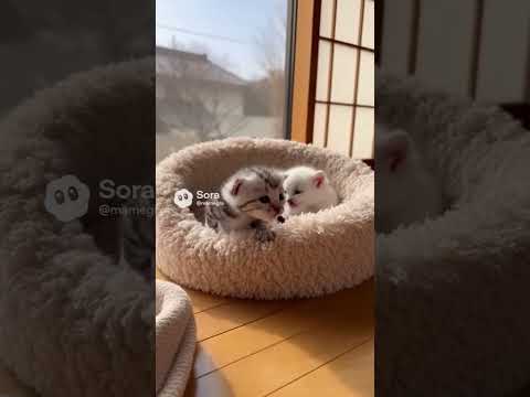多分今起きた子猫たち/POV: Your Kittens Just Woke Up #kitten #子ネコ #kittenshorts