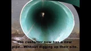Magic Pipe - 36 Storm Drain Reline Collapsed CMP
