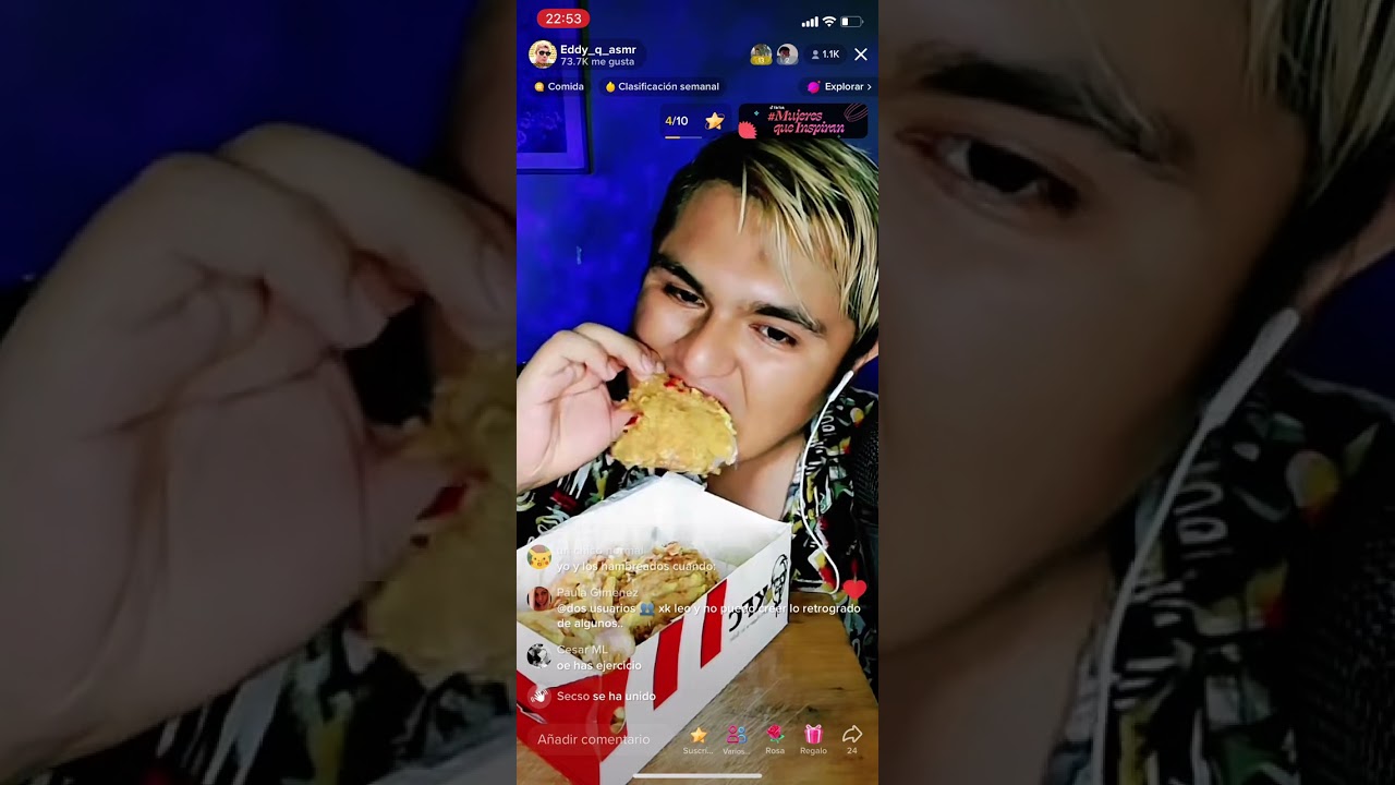 ASMR | COMIENDO KFC 2 (asmr food)