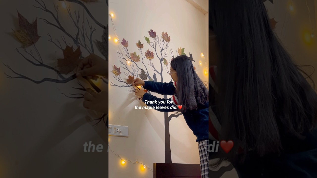 Hostel room wall decor🍁Life of a Medical student 