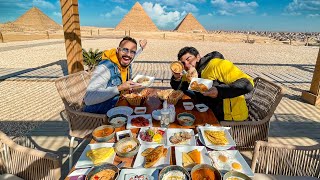 تجربة احلي فطار في مصر || فطار مصري علي ٧٠٠٠ سنة حضارة