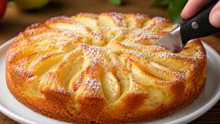 This Apple Cake Is So Good, I Bake It All Summer Long! 2 Apples and 10 Minutes