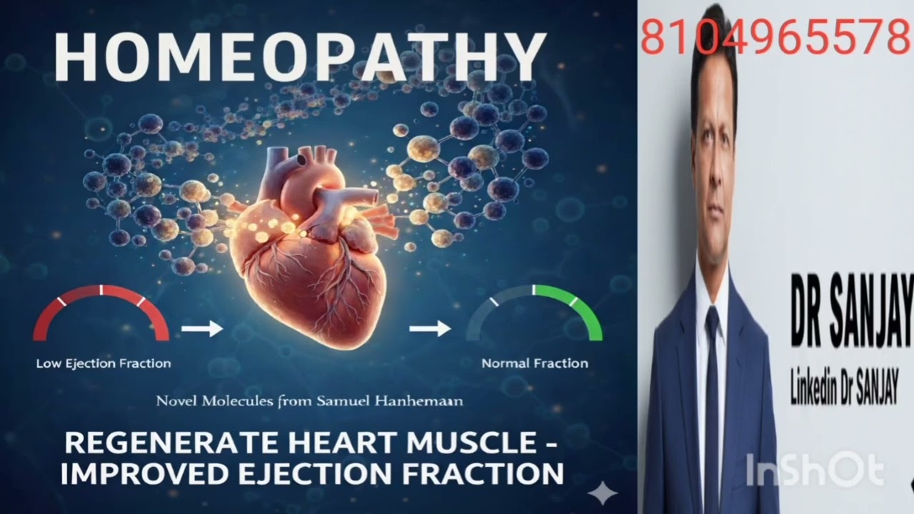 Homeopathy regenerate Cardiac muscle fibres under combo line of treatment.