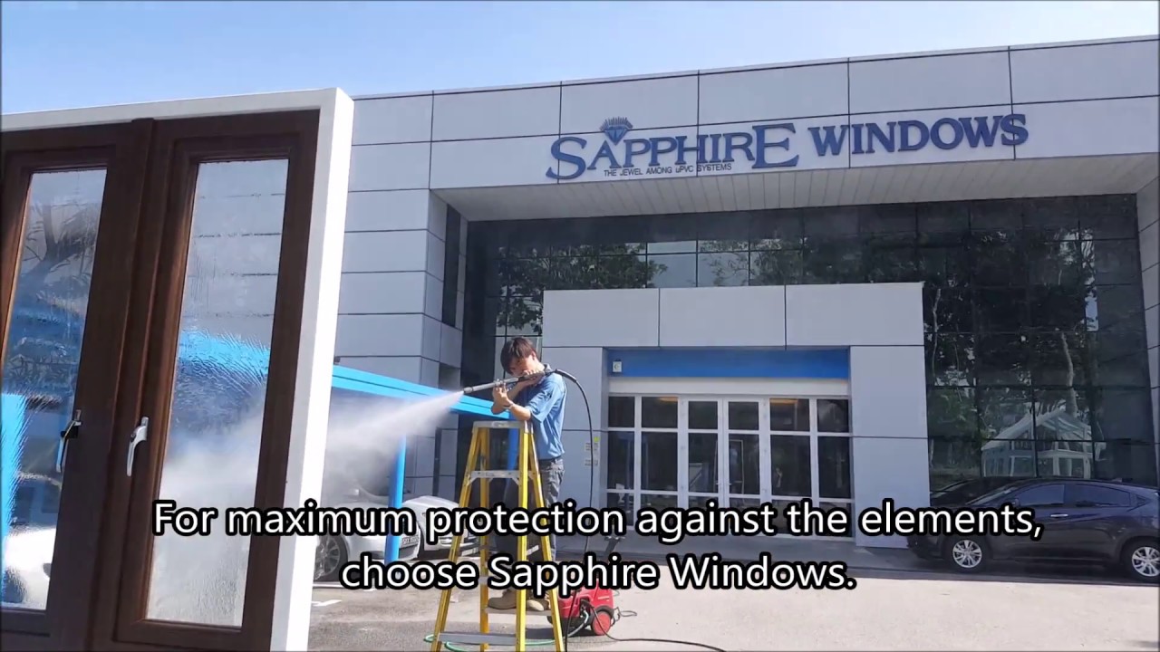 Weather Tightness Test by Sapphire Windows