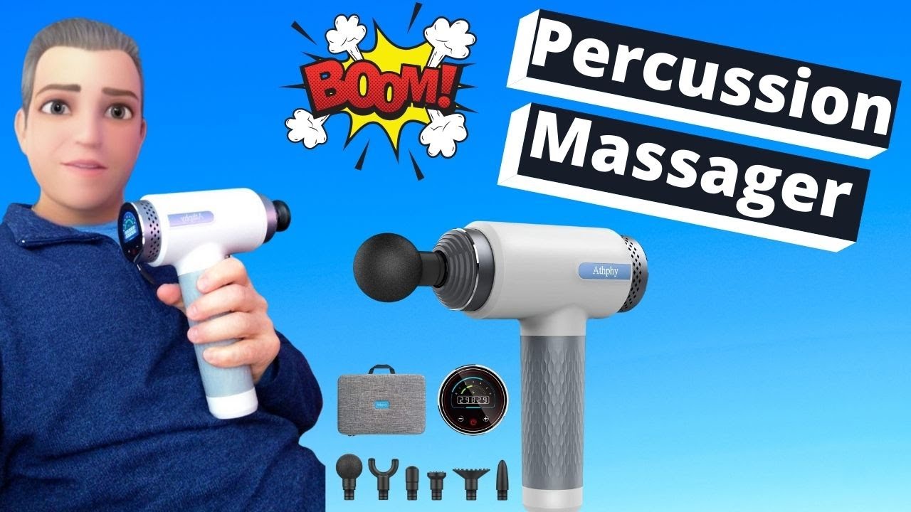 Best Percussion Massage Gun 2020 Review // Athphy Massage Gun