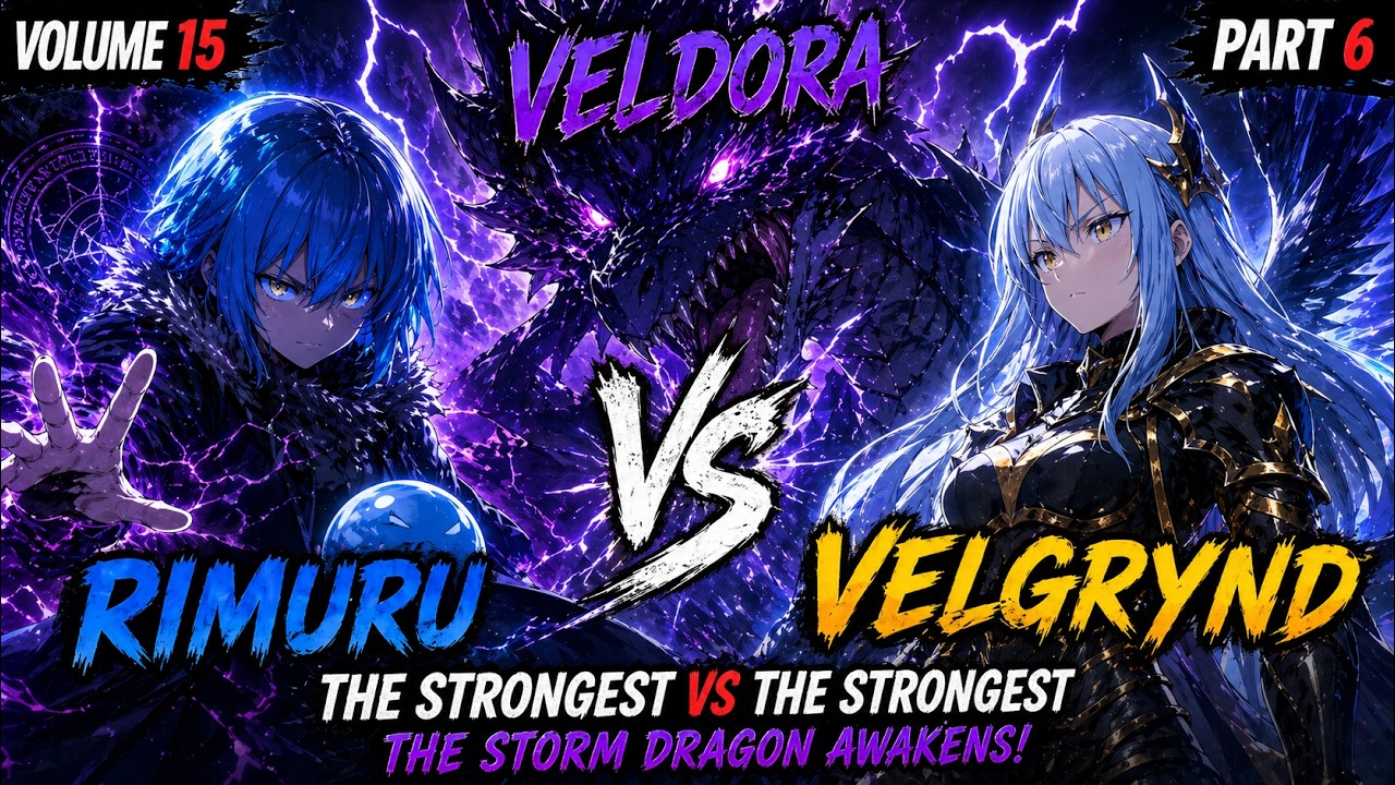 Rimuru vs Veldora & Velgrynd PART 6 😳🔥 | Light Novel VOL 15 Full Story ...