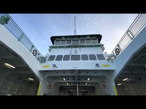 HOLTZMAN AND SGT. DJ ARE ON THE FERRY 5-17-22