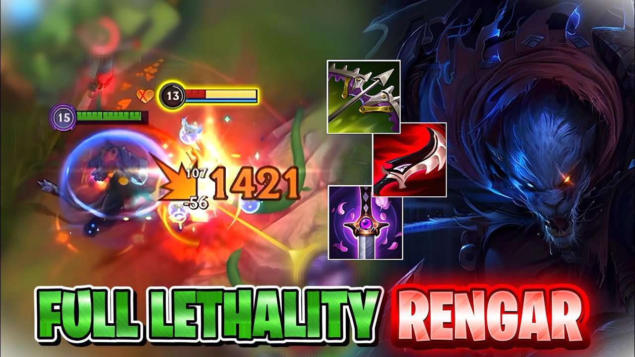 You Must Try This Alternative Lethality Rengar Build! Its So Good! Wild ...