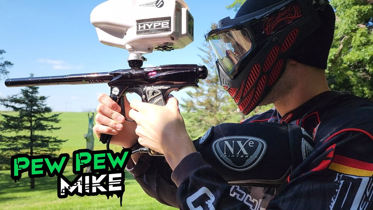 Smart Parts Shocker SFT Hybrid Paintball Shooting Video (2006) YouTube