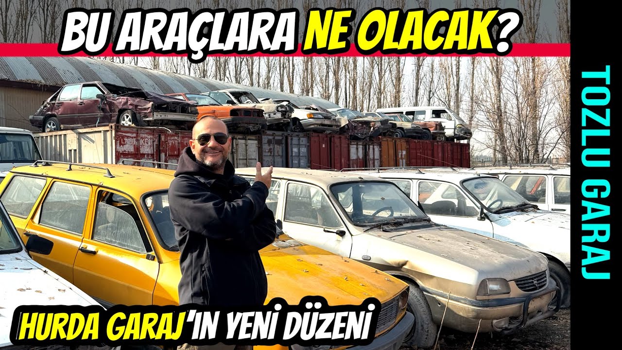 TOZLU GARAJ | Hurda Garaj'ı Düzenledik | Hurda Teşviği için Garajda Araç Var Mı?