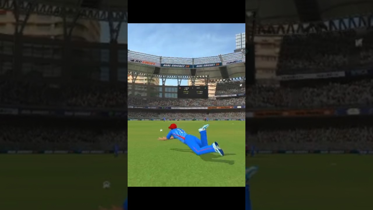 Real cricket 24 Catch drop 
