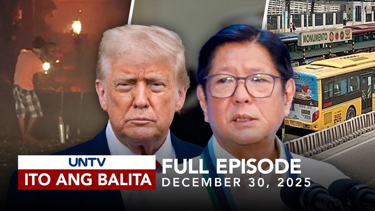 UNTV: Ito Ang Balita | December 30, 2025