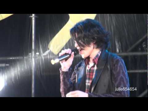 蕭敬騰2010/2/6【苗栗水舞嘉年華】1.阿飛的小蝴蝶～搖滾雨中小蝴蝶