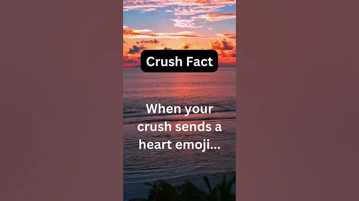 when your crush sends a heart emoji #facts #shorts