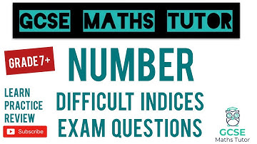 The 5 Hardest Indices Exam Questions | Grade 7-9 Series | GCSE Maths Tutor