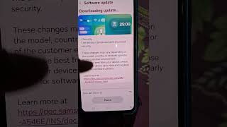 Galaxy A54 5G new may Security update Rollout#tech#samsungmobile #viralvideo