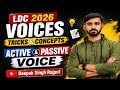 LDC 2026 VOICES (ACTIVE & PASSIVE) WITH TRICKS & CONCEPTS BY DEEPAK SINGH RAJPUT