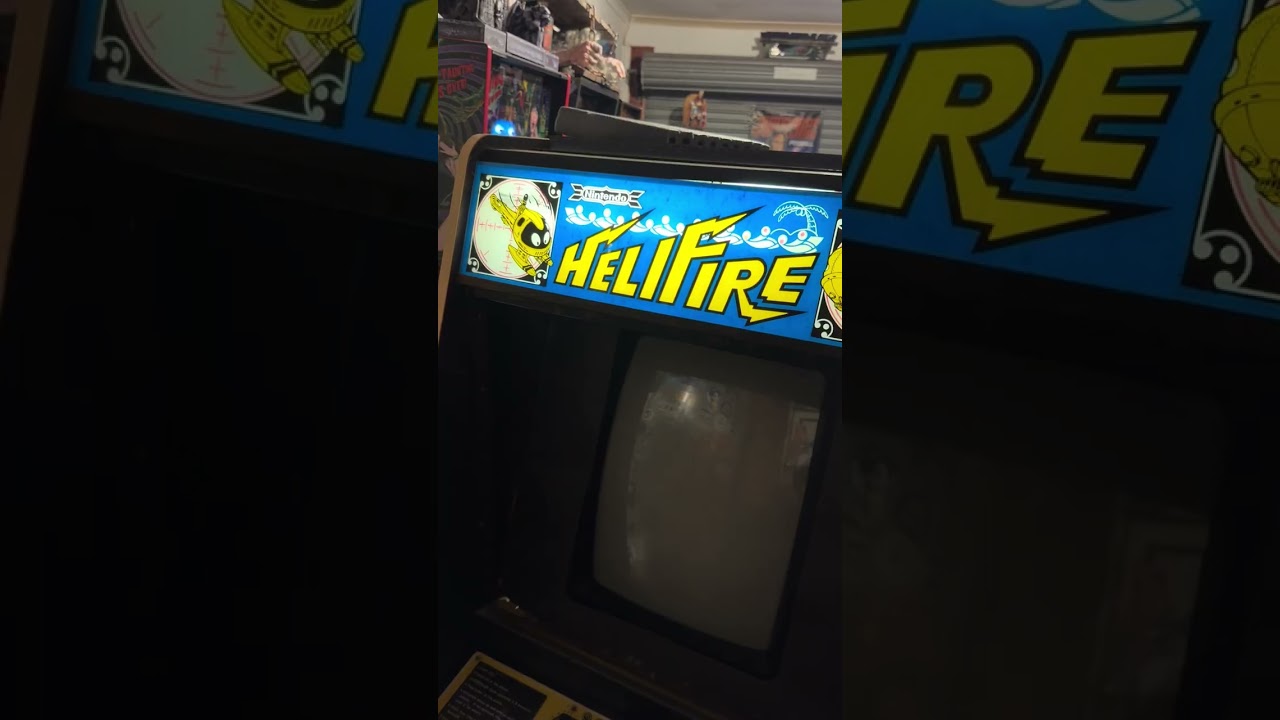 Nintendo HeliFire Arcade - Less than 10 in the world?!? - Restoration - First Boot!